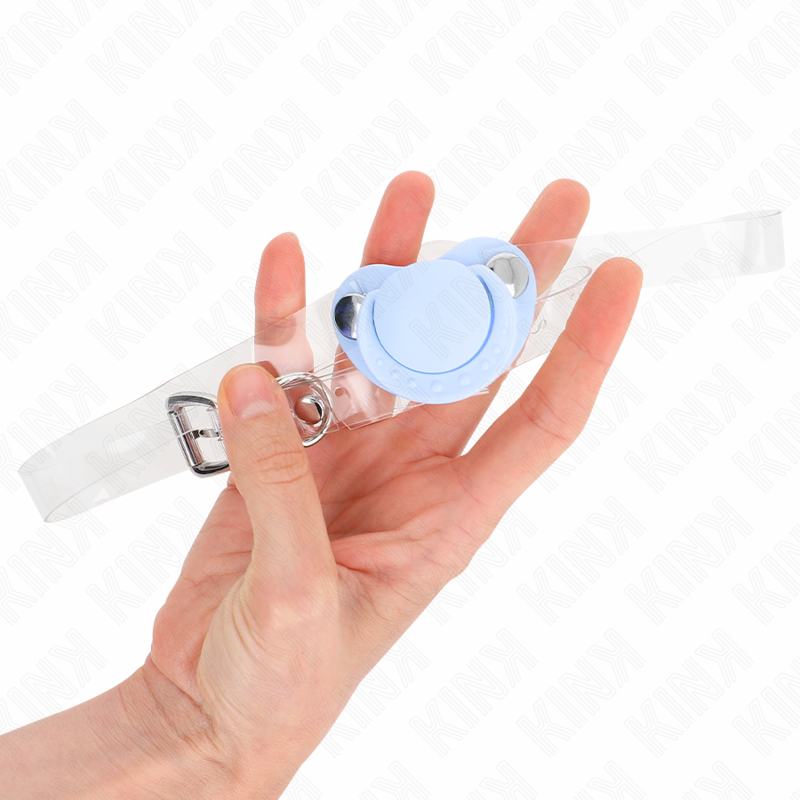 Kink – Hellblauer Schnullerform-Sprudel 5,5 x 4 Cm Verstellbar 43-6...