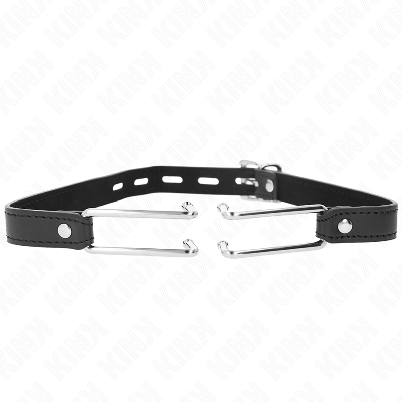 Kink – Metallhakenknebel 11,5 Cm mit Kunstlederband Verstellbar 39-...
