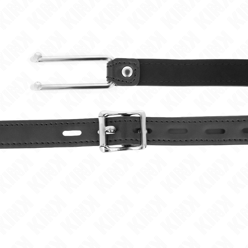 Kink – Metallhakenknebel 11,5 Cm mit Kunstlederband Verstellbar 39-...