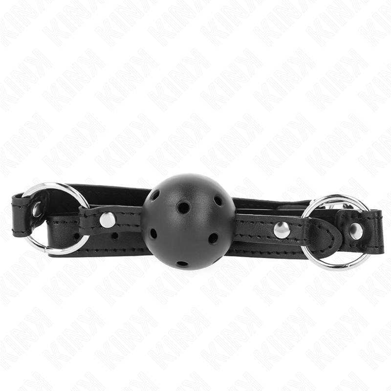 Kink – Hohlharter Schwarzer Ball 4,5 Cm Gag Modell 1 63,5 x 2 Cm