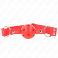 Kink – Kompletter Roter Hohlballknebel 62 x 2 Cm