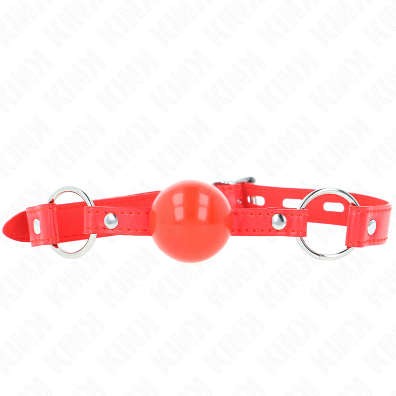 Kink – Tpe-Ball 4 Cm Knebel mit Rojo-Schloss 60 x 2 Cm