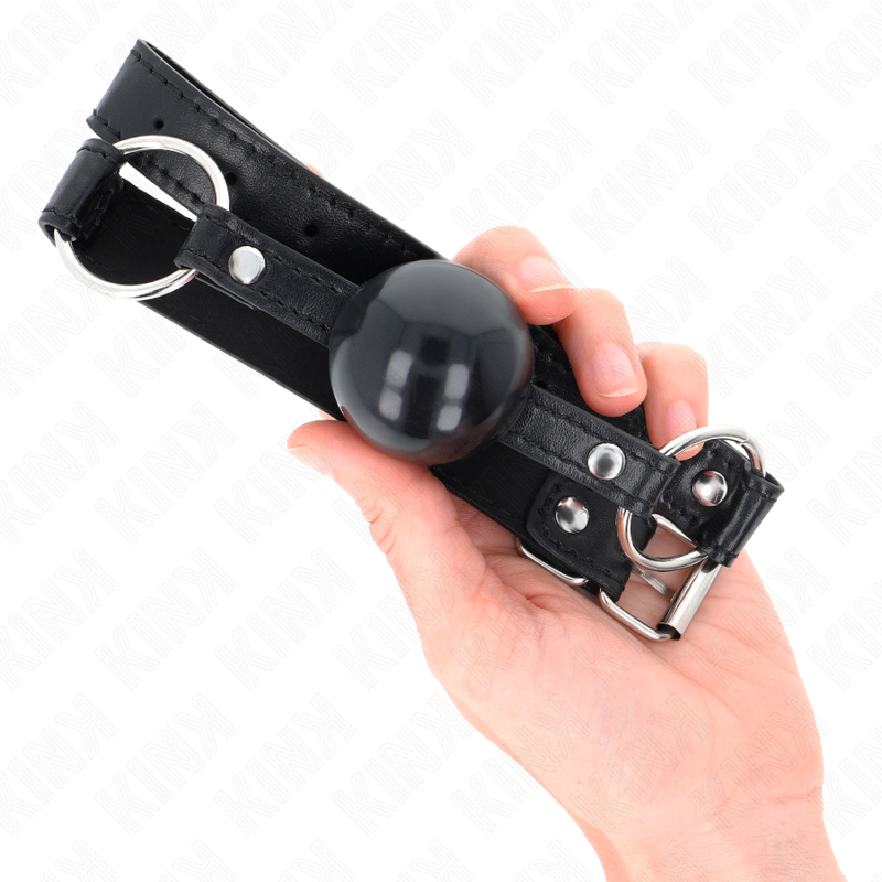 Kink – Schwarzer Tpe-Ball 4 Cm Knebel 60 x 2 Cm