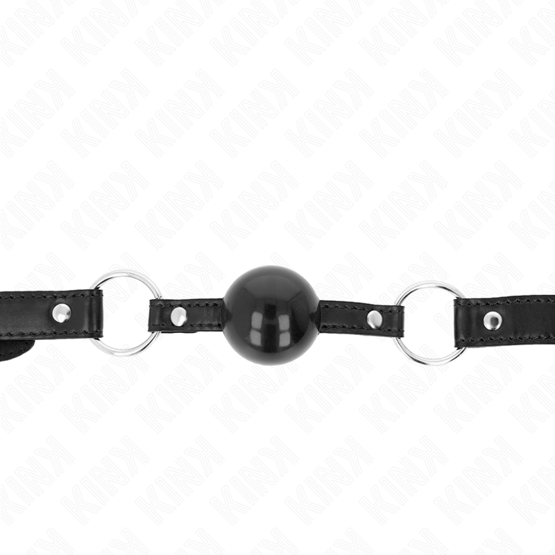Kink – Schwarzer Tpe-Ball 4 Cm Knebel 60 x 2 Cm