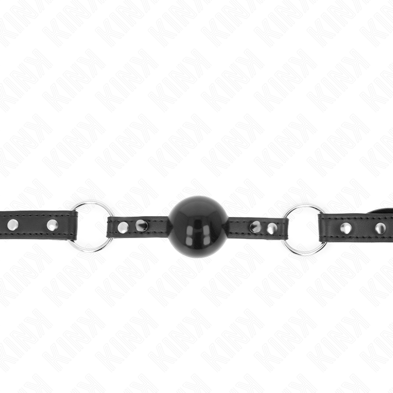 Kink – Ball 4 Cm Knebel mit Spitzenniet und Schnappverschluss 65 x...