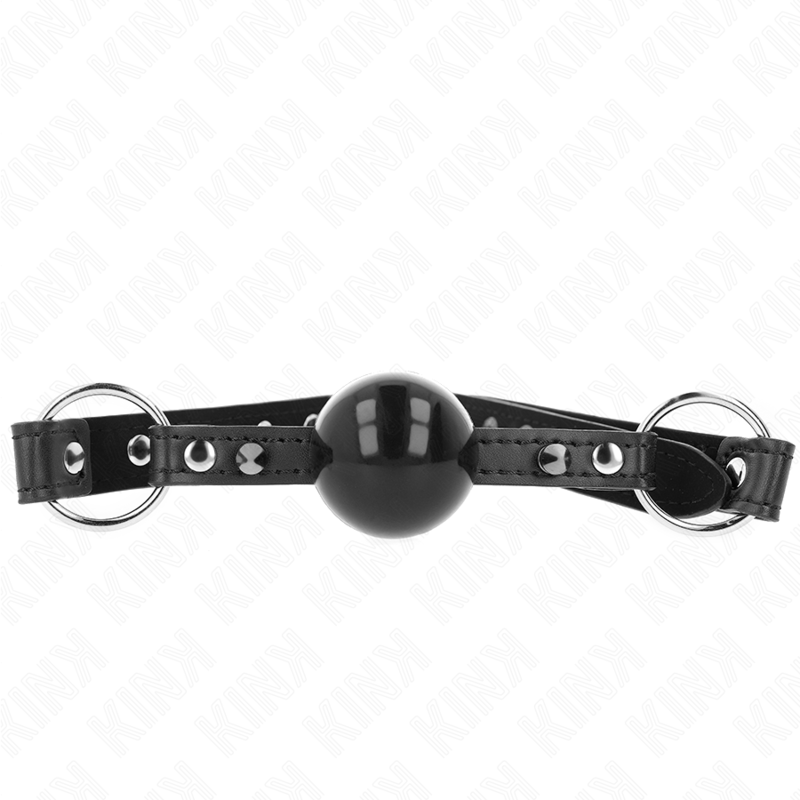 Kink – Ball 4 Cm Knebel mit Spitzenniet und Schnappverschluss 65 x...