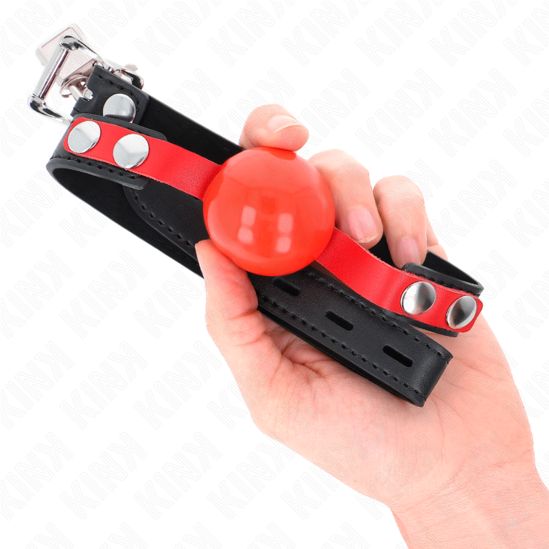 Kink – Soft Tpe Ball 4 Cm Gag Modell 4 60 x 2 Cm Verstellbar 37-52 Cm