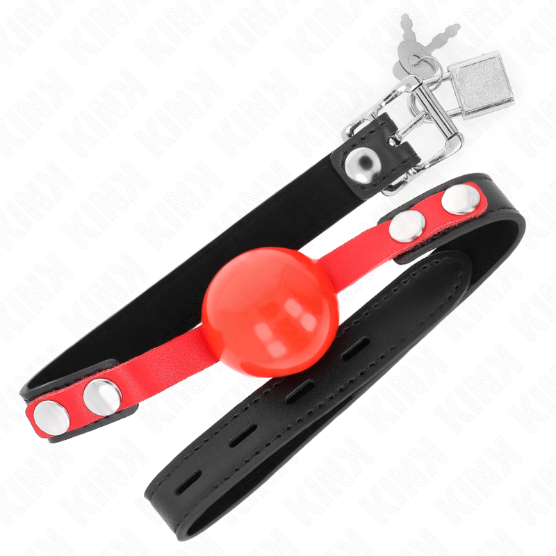 Kink – Soft Tpe Ball 4 Cm Gag Modell 4 60 x 2 Cm Verstellbar 37-52 Cm