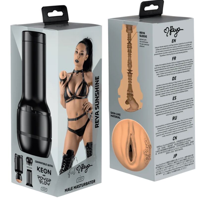 Kiiroo – Fühlen Sie Reya Sunshine Stroker Kiiroo Stars Collection