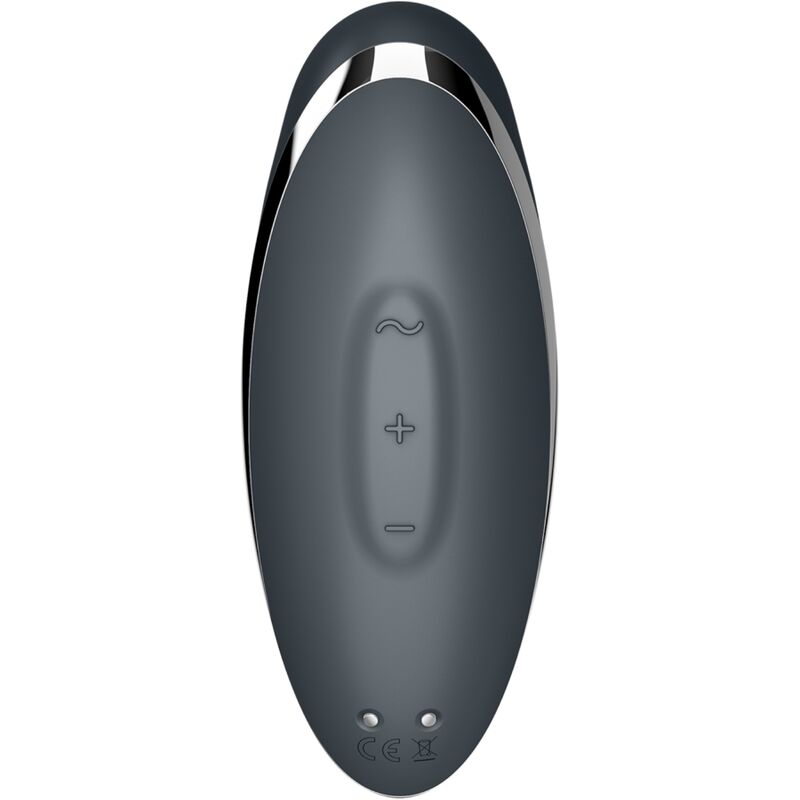 Satisfyer Tap & Climax 2 Vibrator & Stimulator Grau