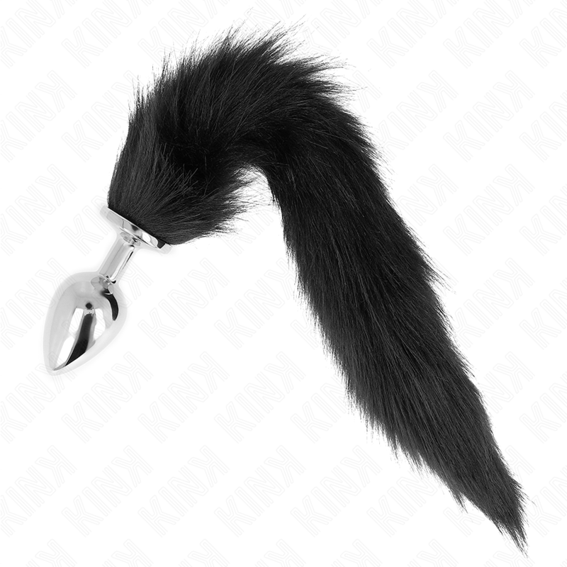 Kink – Anal Plug Grösse L 10 x 4 Cm mit Kunststoffschwanz 40 Cm Sch...