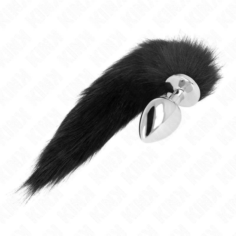 Kink – Anal Plug Grösse L 10 x 4 Cm mit Kunststoffschwanz 40 Cm Sch...