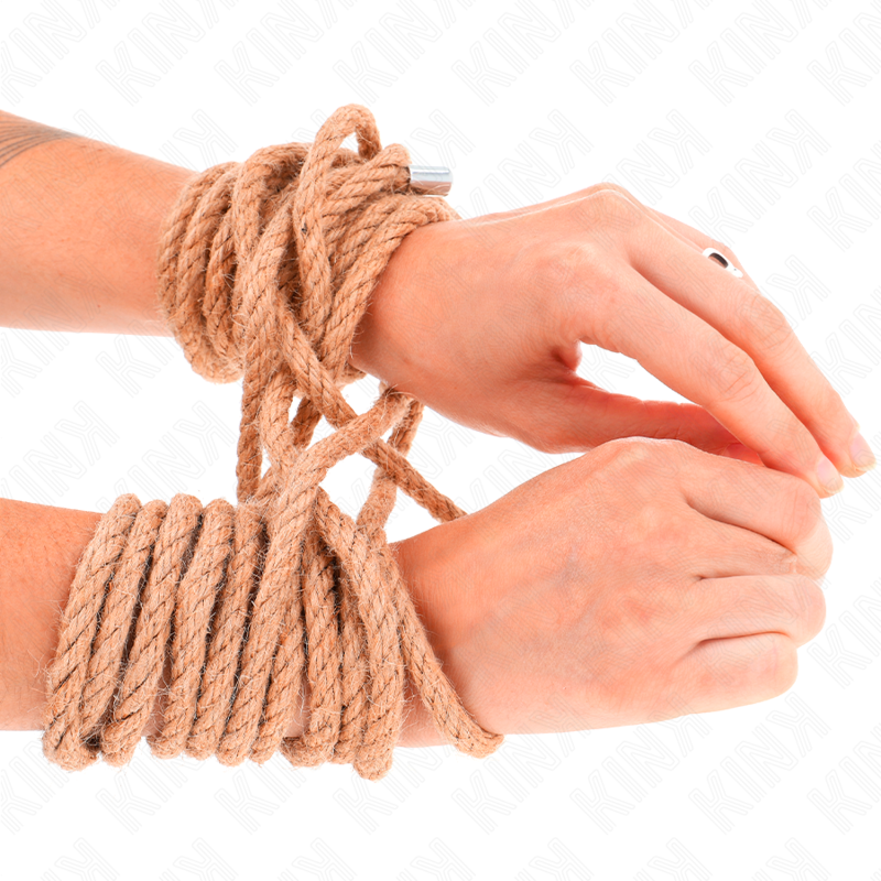 Kink – Hanfseil mit Metallkopf 10 Meter