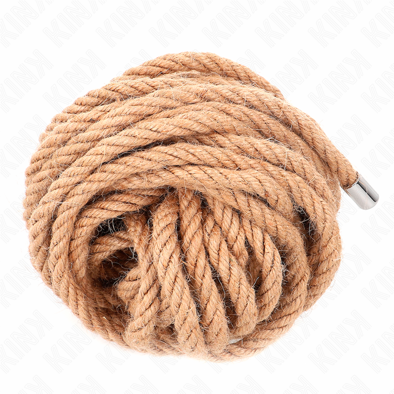 Kink – Hanfseil mit Metallkopf 10 Meter