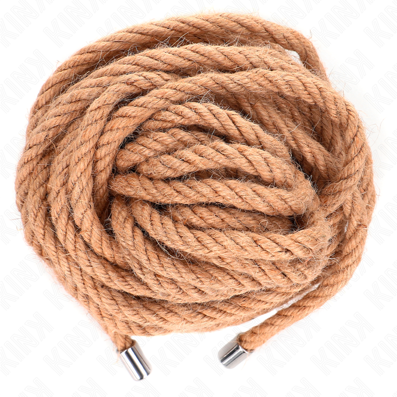 Kink – Hanfseil mit Metallkopf 10 Meter