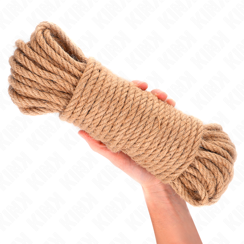 Kink – Hanfseil mit Metallkopf 20 Meter