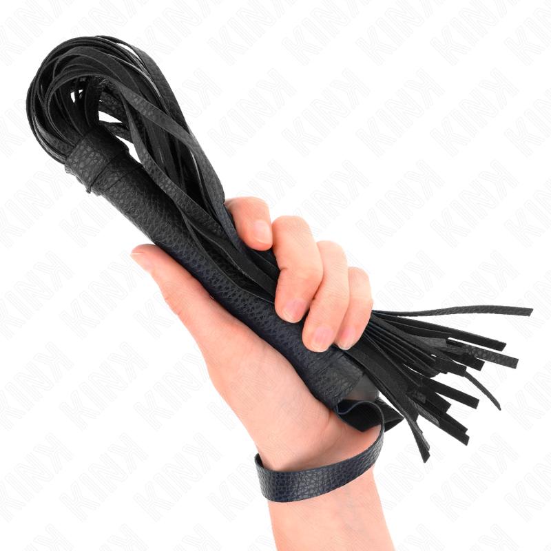 Kink – Dunkelblau Perlenpeitsche 43,5 Cm