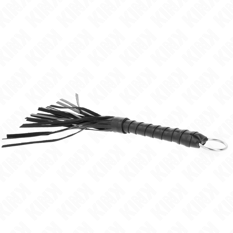 Kink Einfache Mini-peitsche Schwarz 28 cm
