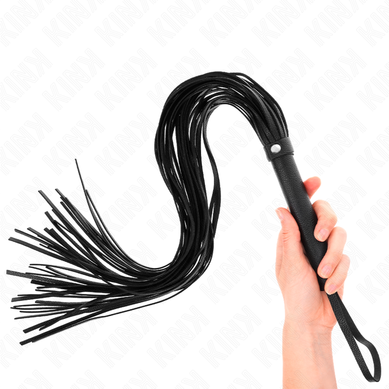 Kink – Schwarze Weich-Pvc-Peitsche 70 Cm