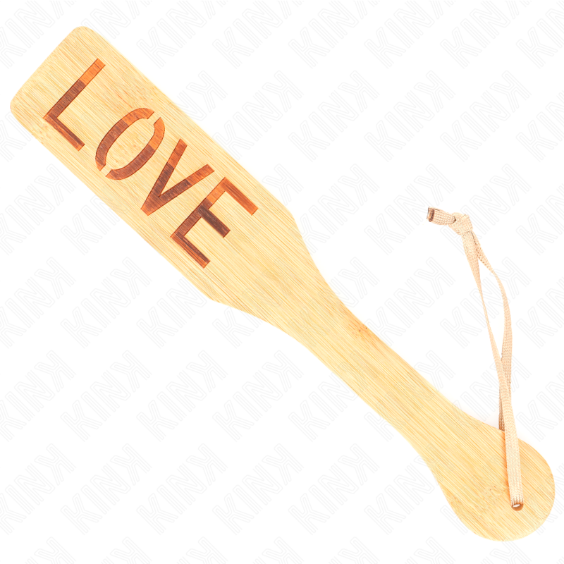 Kink – Bambuspalette Wort Liebe 32 x 5,5 Cm