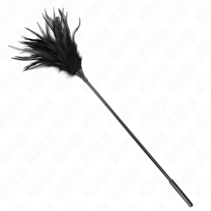 Kink – Mehrere Schwarze Kitzelfedern 45 Cm