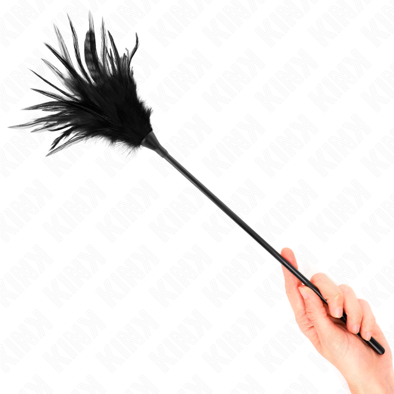 Kink – Mehrere Schwarze Kitzelfedern 45 Cm