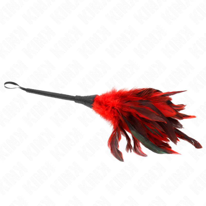 Kink – Red Maids Hornform Tickle Hühnerfedern 36 Cm