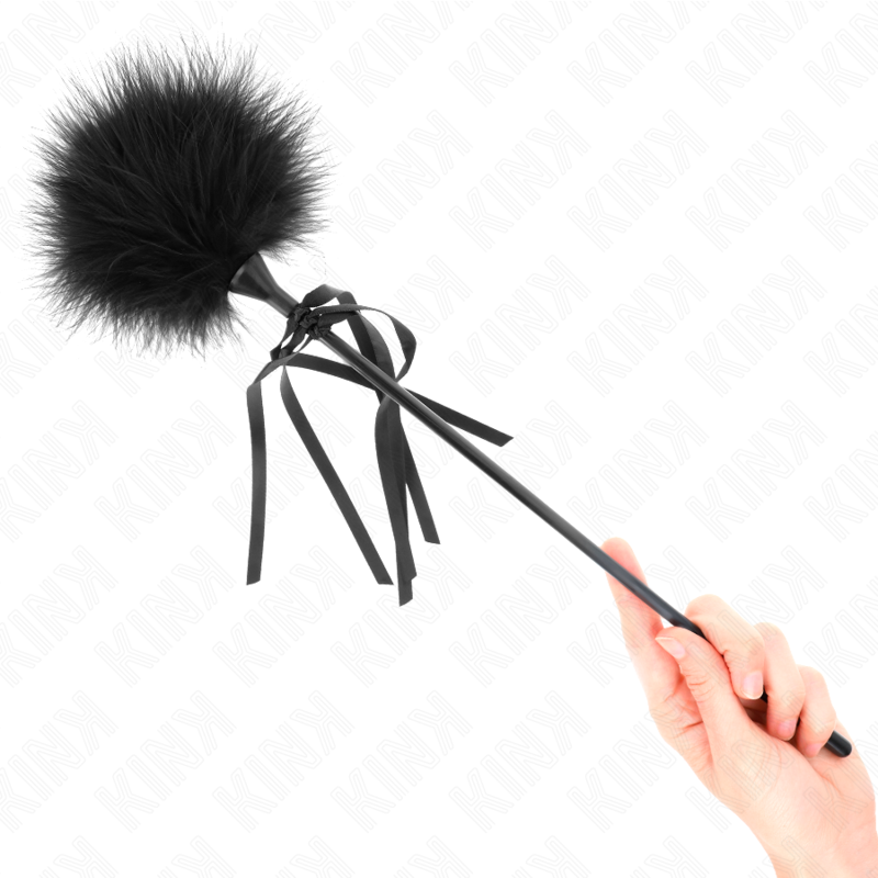 Kink Tickle Federn mit Schleife 35 CM