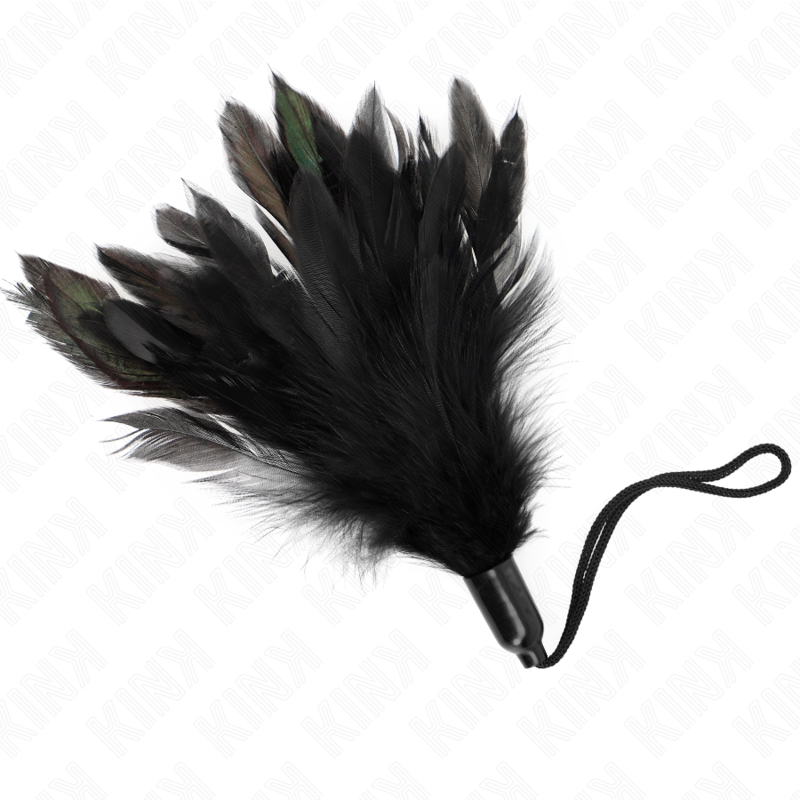 Kink Tickle Feathers mit Seilgriff Kunststoffbasis 15 cm