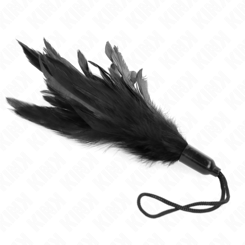 Kink Tickle Feathers mit Seilgriff Kunststoffbasis 15 cm