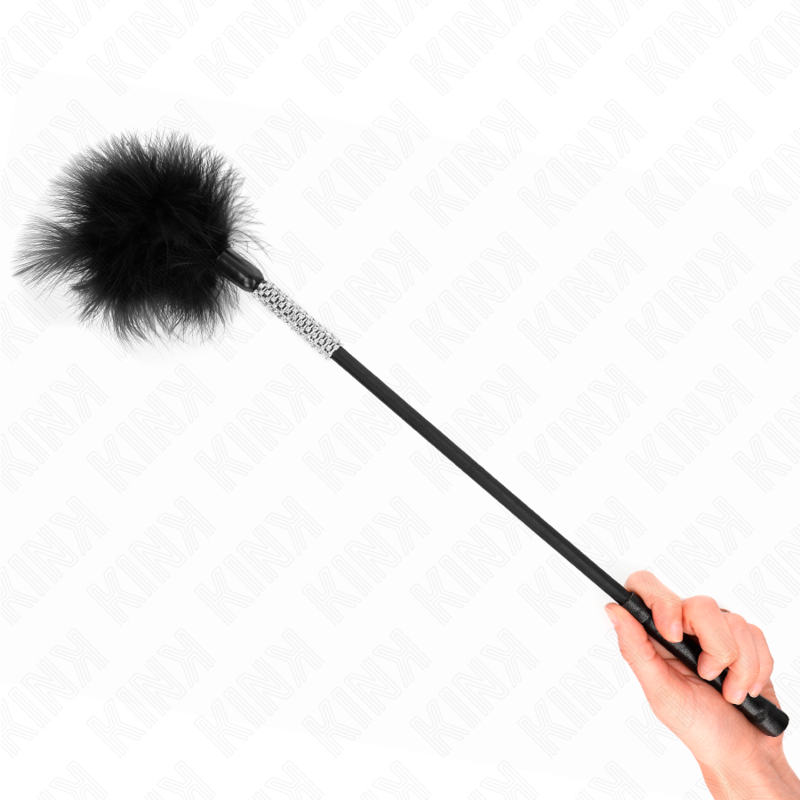Kink Tickle Federn mit Strass-griff 50 CM