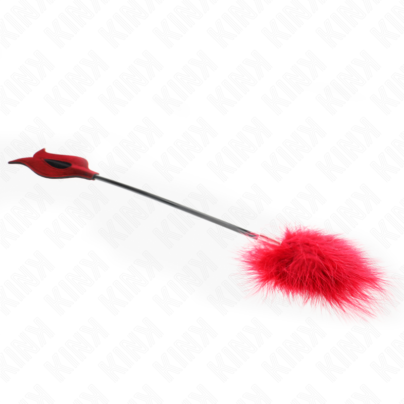 Kink – Tickle Feathers mit Rosenförmigem Paddel 8 Cm