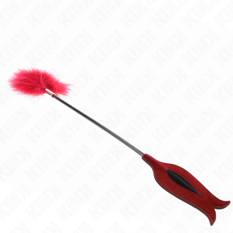 Kink – Tickle Feathers mit Rosenförmigem Paddel 8 Cm
