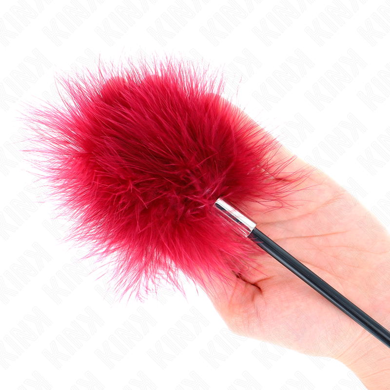Kink – Tickle Feathers mit Rosenförmigem Paddel 8 Cm