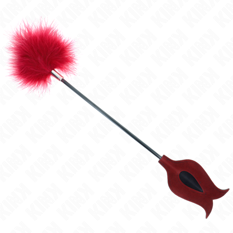 Kink – Tickle Feathers mit Rosenförmigem Paddel 8 Cm
