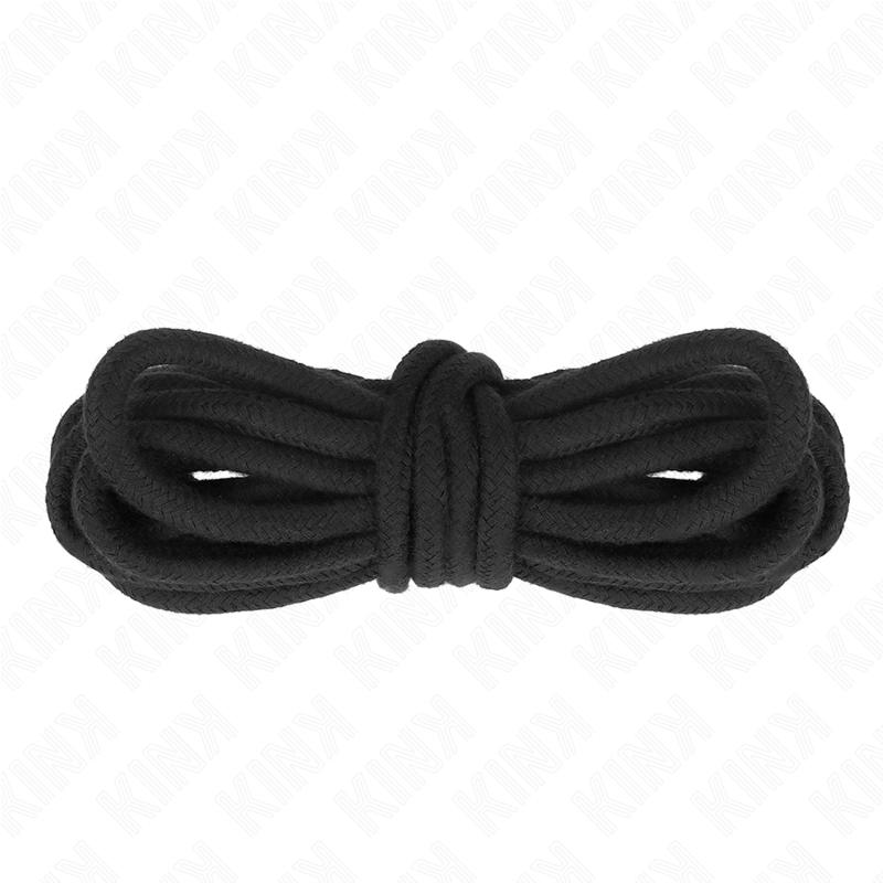 Kink – Baumwollseil 10 Meter Schwarz