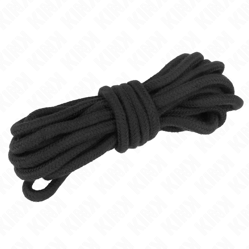 Kink – Baumwollseil 10 Meter Schwarz