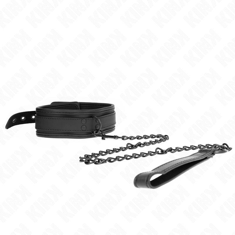 Kink – Neopren Bondage Halsband Modell 1 mit Gürtel 78 Cm Verstellb...
