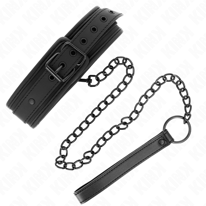Kink – Neopren Bondage Halsband Modell 1 mit Gürtel 78 Cm Verstellb...