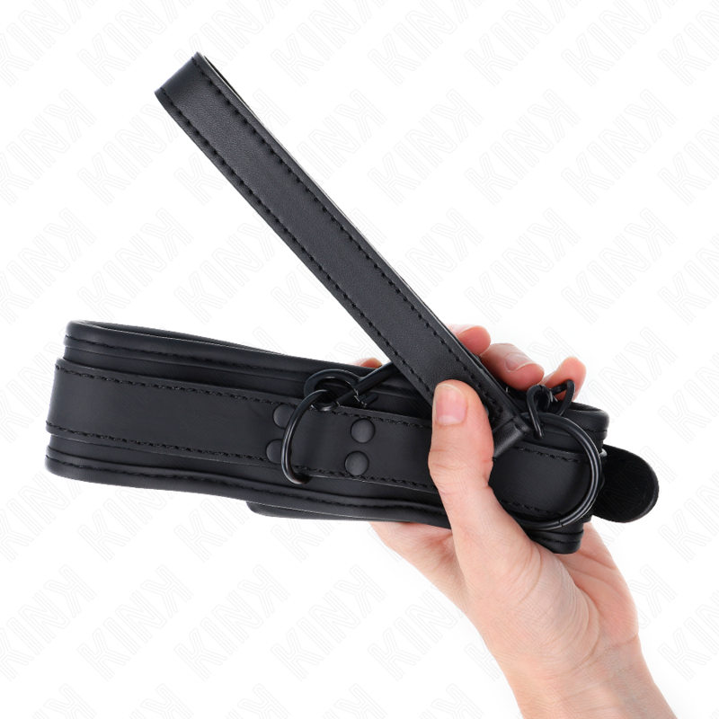 Kink – Neopren Bondage Halsband Modell 1 mit Gürtel 78 Cm Verstellb...