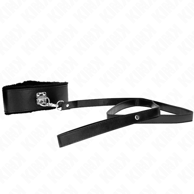 Kink – Halskette mit Leine 116 Cm mit Silbernen Nieten Modell 4 Sch...