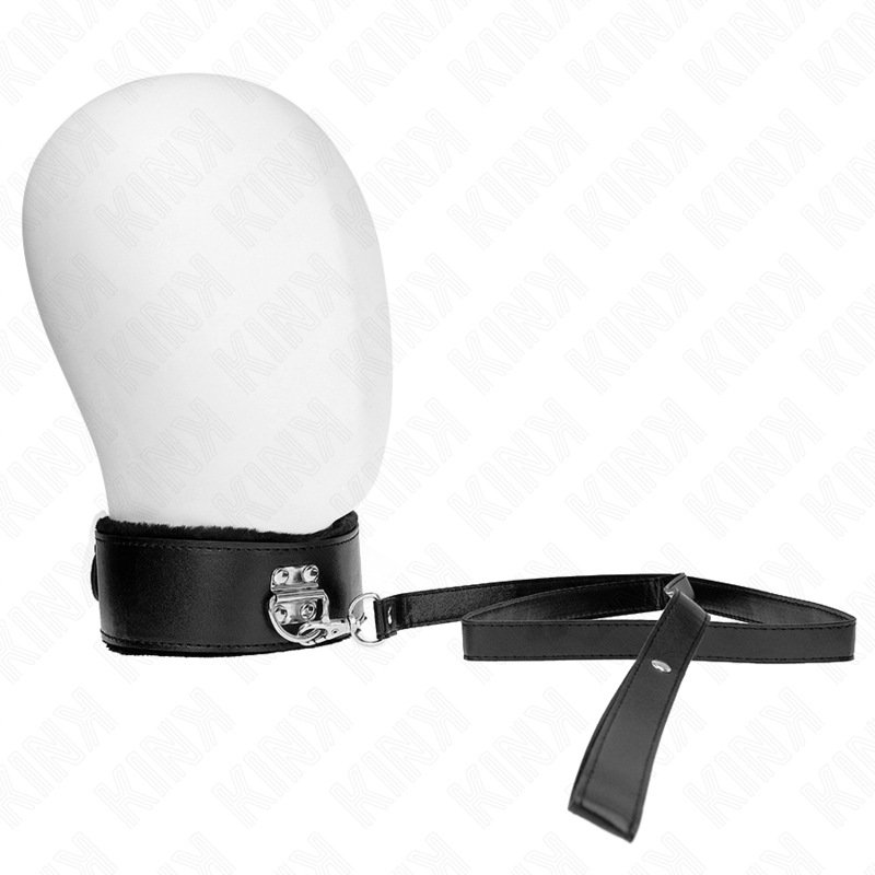 Kink – Halskette mit Leine 116 Cm mit Silbernen Nieten Modell 4 Sch...