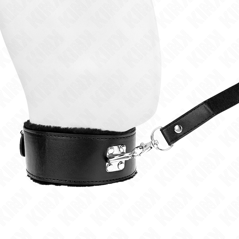 Kink – Halskette mit Leine 116 Cm mit Silbernen Nieten Modell 4 Sch...