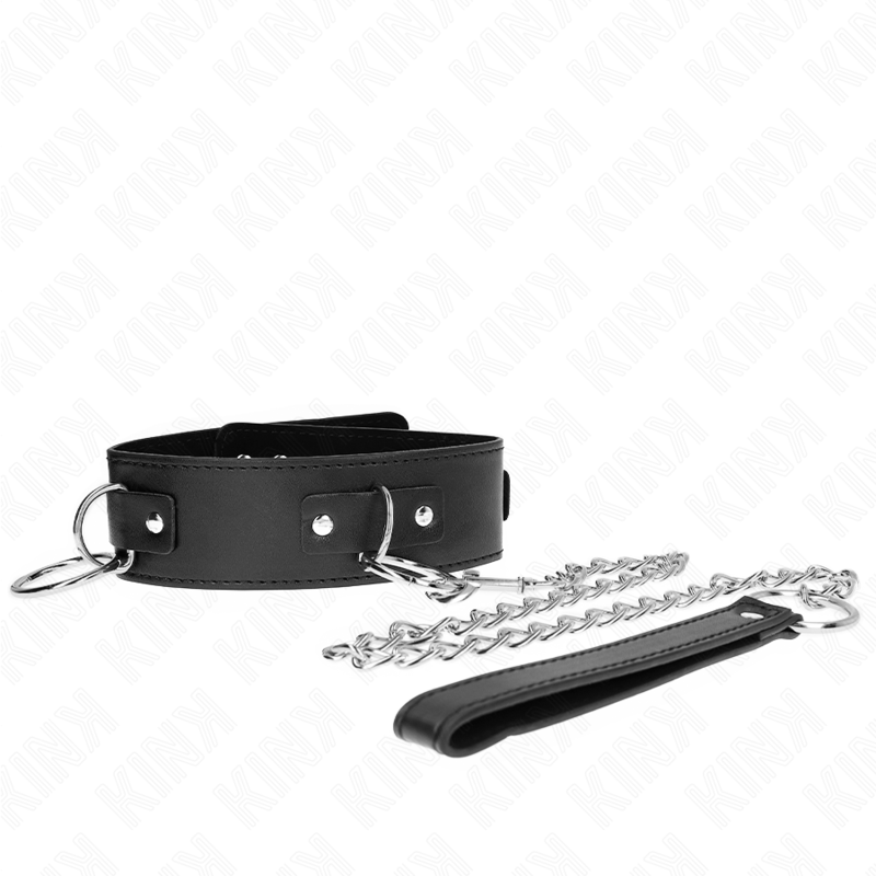 Kink – Halskette mit Leine 65 Cm 3 Ring Modell 2 Verstellbar 36-43...
