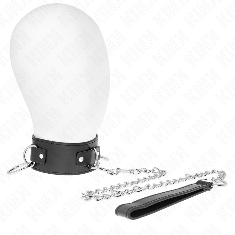 Kink – Halskette mit Leine 65 Cm 3 Ring Modell 2 Verstellbar 36-43...