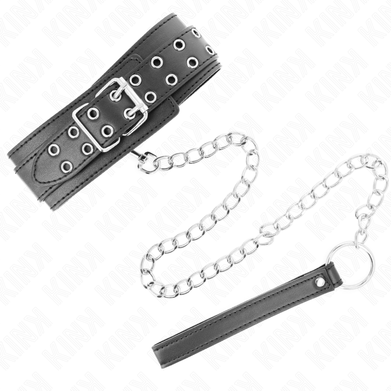 Kink – Halskette mit Riemen 65 Cm Silber Schnallen Verstellbar 33-4...