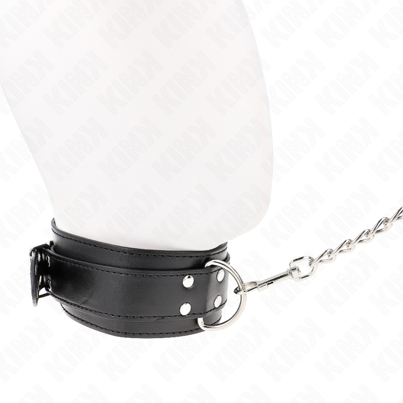 Kink – Halskette mit Riemen 65 Cm Silber Schnallen Verstellbar 33-4...