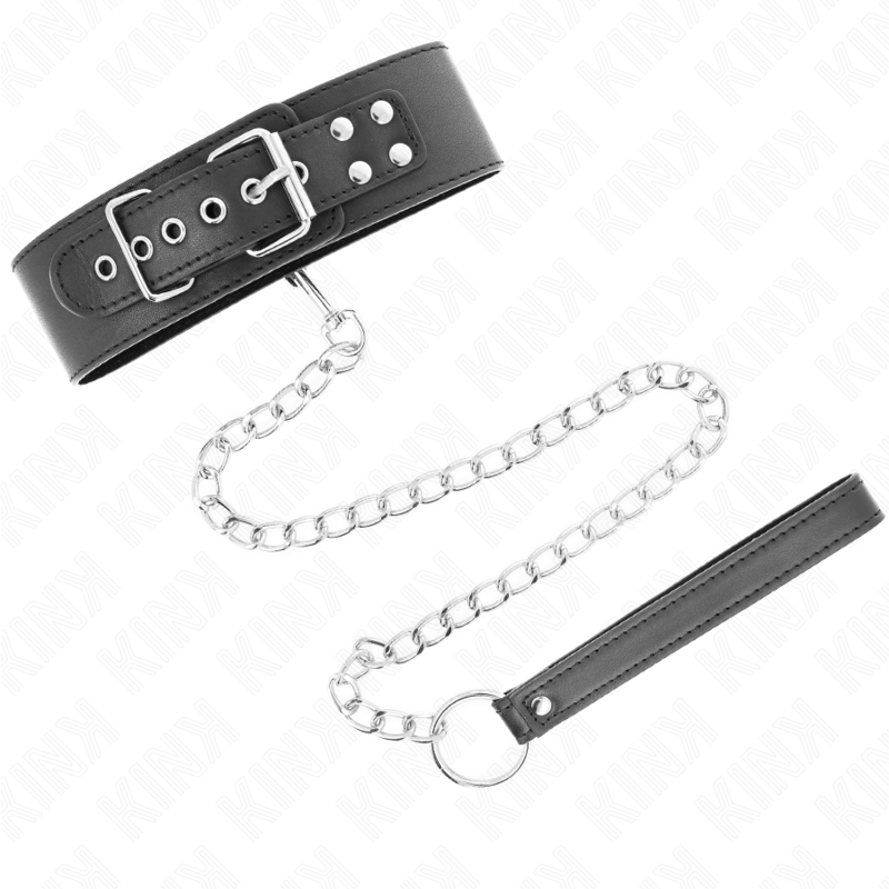 Kink – Basismodell Halsband mit Leine 65 Cm Modell 0
