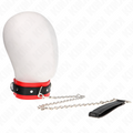 Kink – Basismodell Halsband mit Leine 65 Cm Modell 3 Rot 53 x 5 Cm