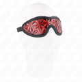 Kink – Rotes Stirnband mit Rautenmuster 20,5 x 6 Cm